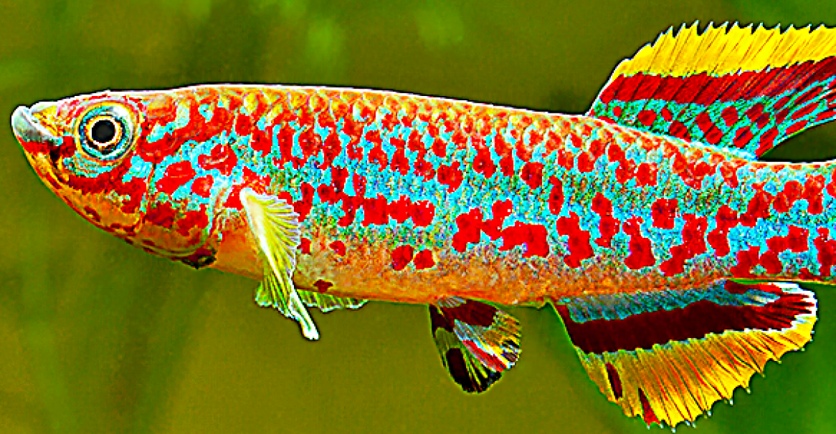 Killifish (Austrolebias affinis) by Jamie-Lou Nicol