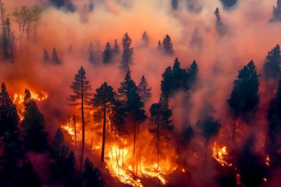 These five tips will help you keep your two- and four-legged family members safe from the wildfire smoke during wildfire season by Iulian