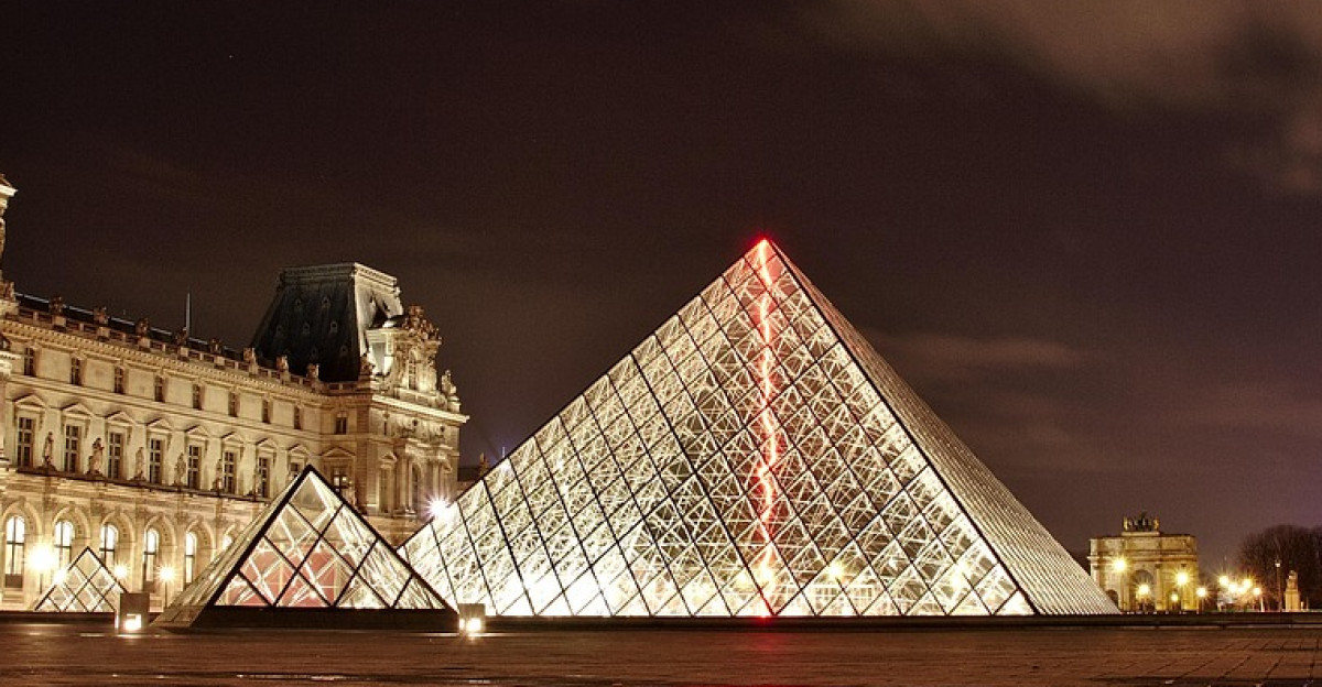 louvre paris france architecture art building city evening illuminated light travel glass pyramid pyramid landmark famous tourist attraction places of interest louvre paris paris paris paris paris france france