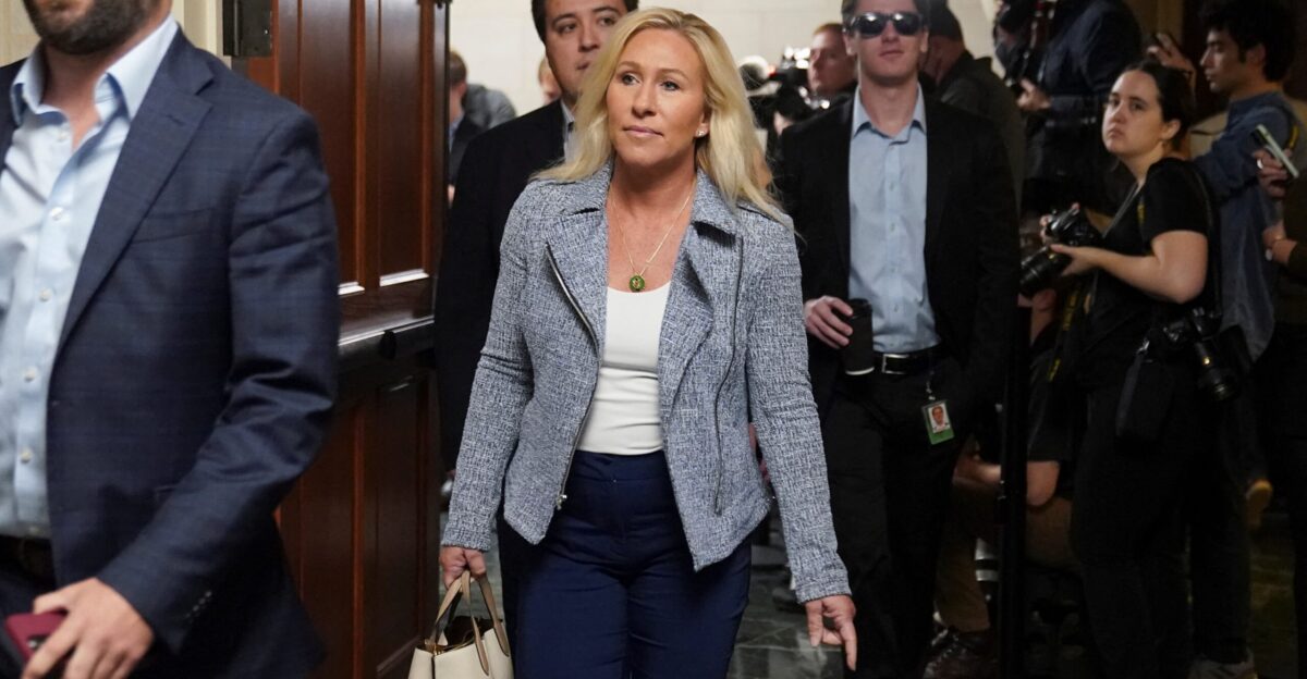 Republican Marjorie Taylor Greene moves to impeach US homeland
