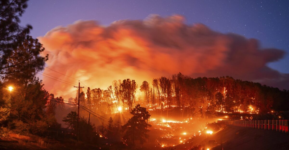 California s largest wildfire explodes in size as fires rage